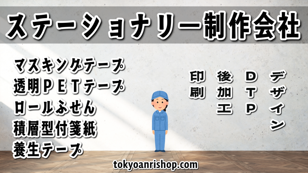 ステーショナリ―制作会社 TOKYO ANRI SHOP（印刷会社アンリ） tokyoanrishop.com